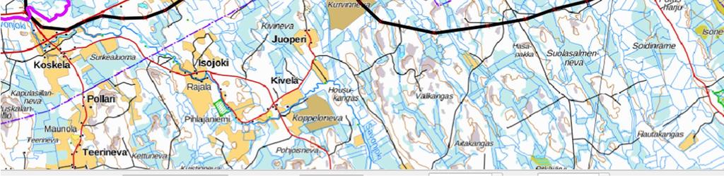 13 LUONNONVAROJEN HYÖDYNTÄMINEN Arvioinnissa tarkasteltiin hankkeen vaikutuksia hankealueen ja sen lähiympäristön luonnonvarojen käyttöön.