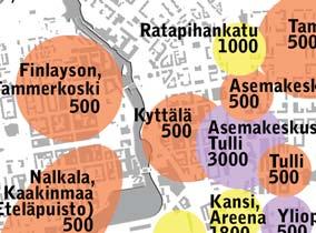 Lisäksi Tampere-Pirkkalan lentoaseman kehittäminen on maakunnallinen kärkihanke, johon lii yy laaja-alaisia kehi ämisajatuksia, jotka huomioivat lentoaseman kytkeytymisen keskustaan.