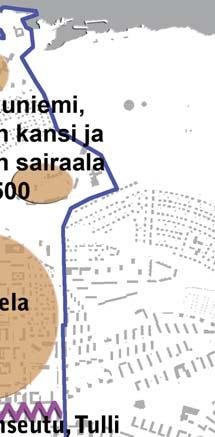 Rakennesuunnitelman asukaslukutavoi een mukaises luku pitää sisällään Ranta-Tampellan.