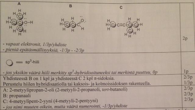 5. (S05, lähes sama tehtävä K10) Kirjoita tasapainotetut reaktioyhtälöt seuraaville reaktiolle. Merkitse näkyviin myös yhdisteiden olomuodot: a) Natriumhydroksidiliuokseen lisätään suolahappoa.