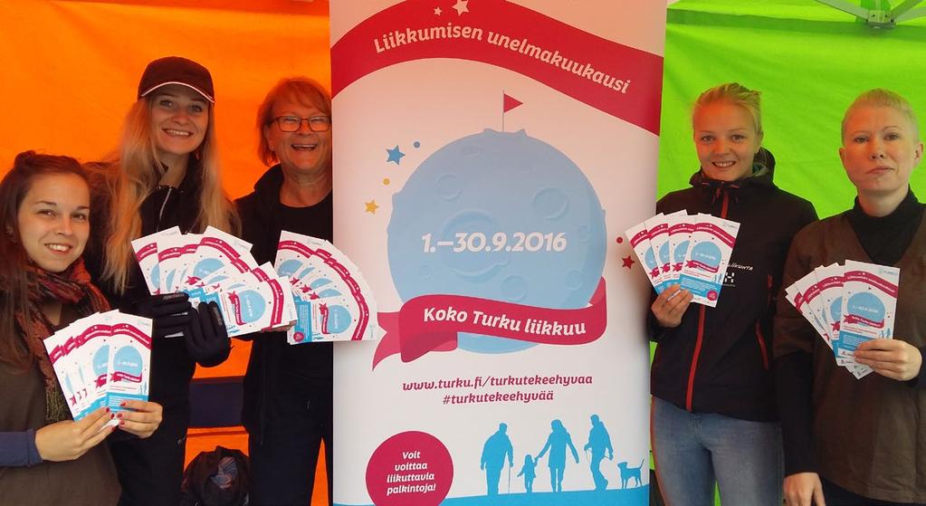 LIIKKUVA KOULU KUVA: MIKA OKKO KUVA: MERJA MÄKELÄ Turun Liikkuva koulu vauhtiin syksyllä TURUN LIIKKUVA KOULU -toiminta käynnistyi elokuussa.