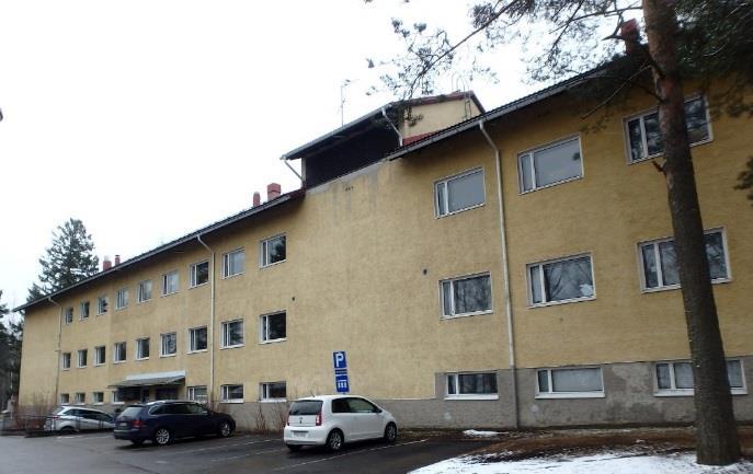 Kuva 12. Julkisivut olivat aistinvaraisesti arvioiden hyväkuntoisia.