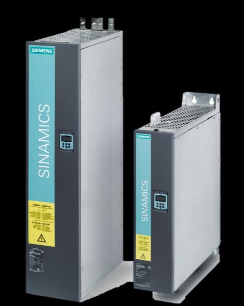 37 Kuva 3.7 Siemens Sinamics DCP 120 kw (vasemmalla) ja 30 kw (oikealla) [47].