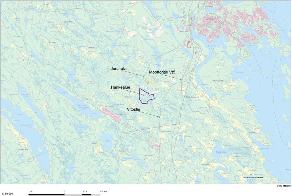 1 HANKKEEN KUVAUS, YLIJÄÄMÄMAIDEN MÄÄRÄT, AIKAISEMMAT SELVITYKSET JA ARVIOITAVAT VAIHTOEHDOT 1.