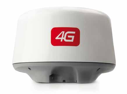 50 % laajempi alue - 50 % laajempi tarkka alue kuin Broadband 3G -laajakaistatutkassa.