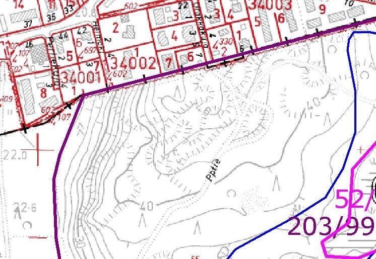 luontotietojärjestelmän mukaan luontokohteet Patolan