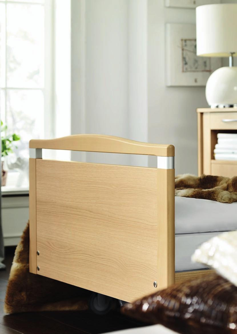 Venta forto-malli on vastaus tämän tyyppisiin haasteisiin. Venta forto-hoitovuoteen turvallisen työskentelyn yläraja on 260 kg. Makuutason 100 cm:n leveys tarjoaa tilaa ja lisämukavuutta asukkaalle.