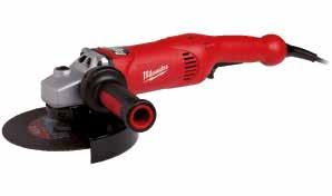 milwaukeetool.eu AGV 22 2200 W KULMAHIOMAKONE Lyhyt ja tehokas, 2200 W moottori jauhepinnoitteella erinomaista suorituskykyä kaikkiin toimintoihin Erittäin kompakti muotoilu, pituus vain 485 mm ja 5.