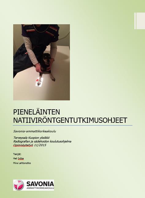 LIITE 2: PIENELÄINTEN