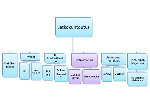 Jatkokuntoutus 41 Ikääntyneen toimintakyky määrittelee jatkokuntoutuksen.