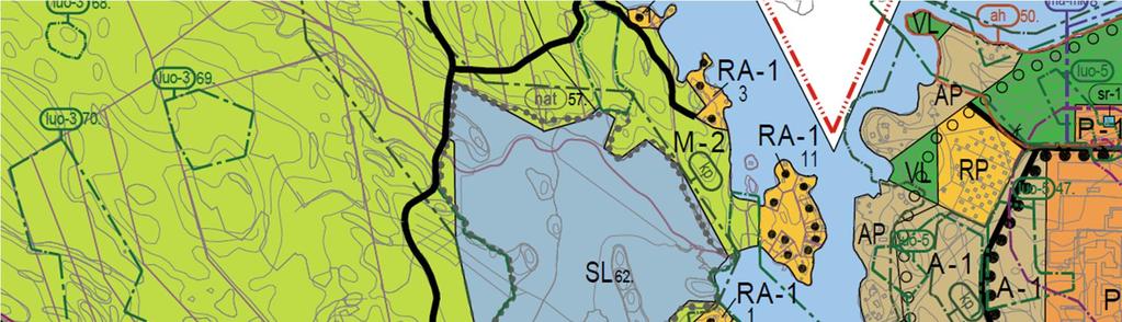 10 (13) Lappeenrannan keskustaajaman osayleiskaavoissa on käytetty mm.