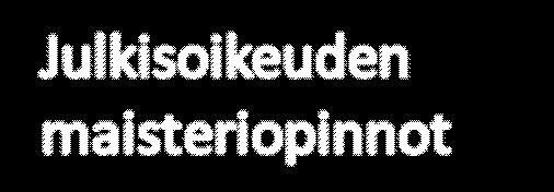 Kandivaiheen rakenne julkisoikeuden opintoihin suuntaavalle JULKISOIKEUDEN KANDIDAATINTUTKIELMA JA SEMINAARI 10 op OIKEUDELLISEN TUTKIMUKSEN PERUSTEET 5op (kuuluu tieteen tekemisen valmiudet