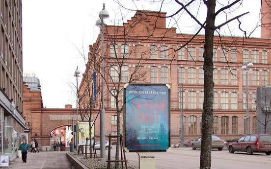 L. Calonius. Uusimmat korjaukset ovat 1990-luvulta. Nykyään rakennuksessa toimii ravintola ja elokuvateatteri. Siperia (10) oli alkuperäiseltä käytöltään kehräämö. Rakennuksen suunnitteli C.