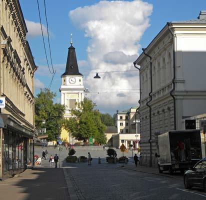Tärkeät koskimaiseman katselupisteet ovat Hämeensillalla ja Satakunnan sillalla.