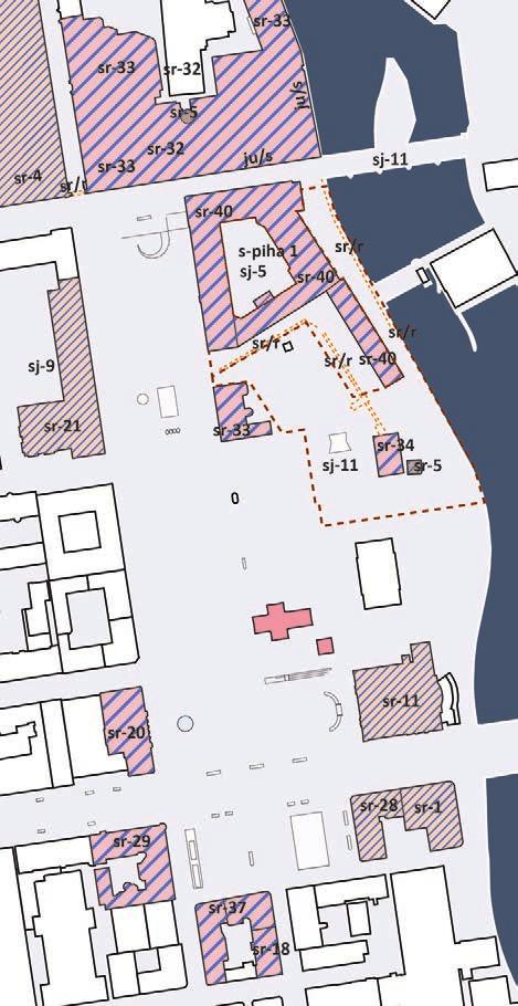 Suojellut rakennukset Asemakaavalla on suojeltu Keskustorin rakennuksia vuodesta 1985 alkaen, ensimmäisenä Tampereen Teatteri.