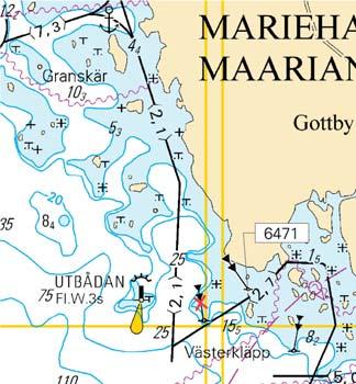 Tm/UfS/NtM 16. 10.06.2017 *183 /2017 (2017-06-08) Suomi. Ahvenanmeri. Ahvenanmaa. Jomala. Hammaruddanin väylä (2.7 m). Turvalaitteet Finland. Ålands hav. Åland. Jomala. Farleden till Hammarudda (2.