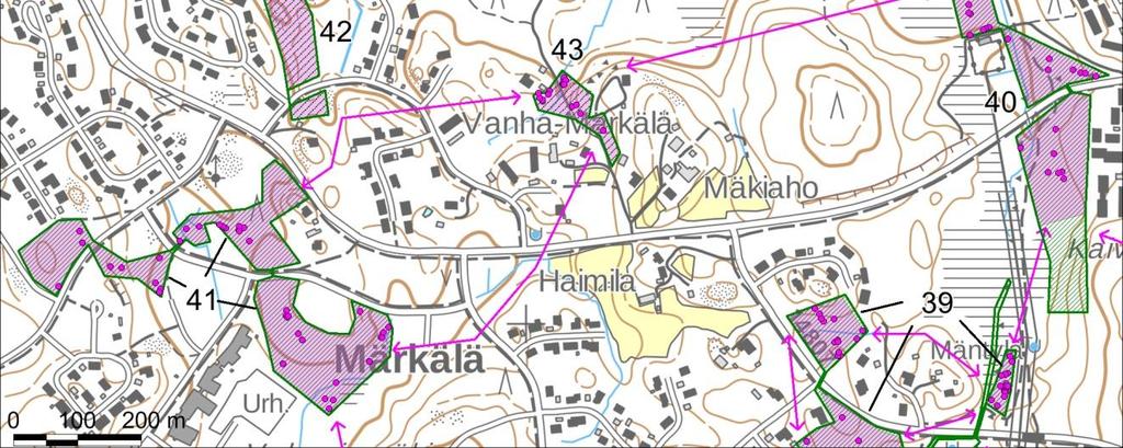Metsäkeskus ei ole rajannut alueelta metsälakikohteita eikä muita arvokkaita elinympäristöjä. Kuva 13.