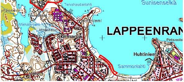 sijaitsevat talvehtimispaikat (7) (punainen ympyrä). Kuva 5.