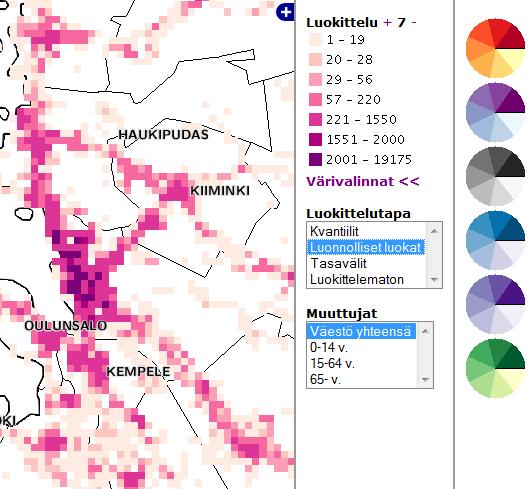 KEHITETÄÄN: Välineitä paikkatiedon visualisointiin