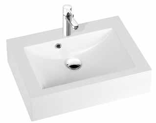 CUBO VALUMARMORIALTAAT Allaskaapin suositeltava rungon syvyys, cm Kaikissa kylpyhuoneen altaissamme on kotimaisen Prevexin valmistamat laadukkaat vesilukot. Valumarmorialtaiden toleranssi +-2mm.