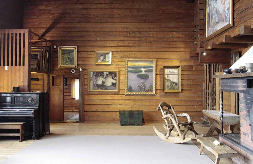 Halosenniemen kesänäyttely Into, toivo, rohkeus Suomessa taiteella on ollut merkittävä asema rakennettaessa ja puolustettaessa kansallista identiteettiä.
