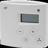 HUONESÄÄTIMET 1 HLS 33 on 2- tai 3-portainen lämpötilasäädin huonekohtaista säätöä varten. Lämmitykselle on yksi, jäähdytykselle yksi tai kaksi porrasta. Säätimen toimilaitteiksi soveltuvat 0.