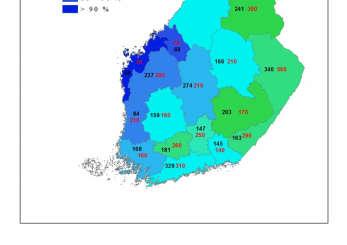 m 3 /d pohjavettä, mikä on moninkertaisesti veden käyttötarpeeseen nähden Kaikki pohjavesi ei kuitenkaan ole yhteisvedenhankintaan taloudellisesti hyödyntämiskelpoista, esimerkiksi: pohjavesialue