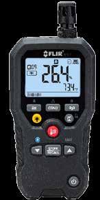 Kosteuskynä + Taskulamppu FLIR MR40 on pienikokoinen kosteusmittalaite ja LED valaisin. Mittalaite soveltuu puun ja muiden rakennusmateriaalien kosteuden mittaamiseen.