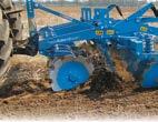 työsyv.säädöllä LEMKEN Rubin 12 U300 Flex lautasmuokkain 736 mm lautaset ja kulj.