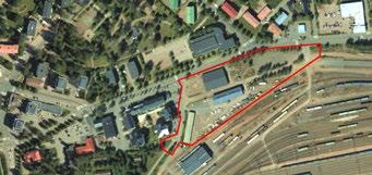 A5 Ratatekninen oppimiskeskus (kaava nro 01/021) A6 Kouvolan lyseo (kaava nro 01/022) Tavoitteena on muuttaa asemakaavaa siten, että nykyinen rautatiealue voi toimia myös