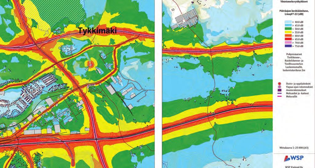 sekä maan e 373 (Karjalankatu). Suunni elualueella sijaitsee lisäksi jo olemassa olevaa logis ikkatoimintaa, moo oriurheilurata sekä alueen länsipuolella Teholan logis ikka-alue.