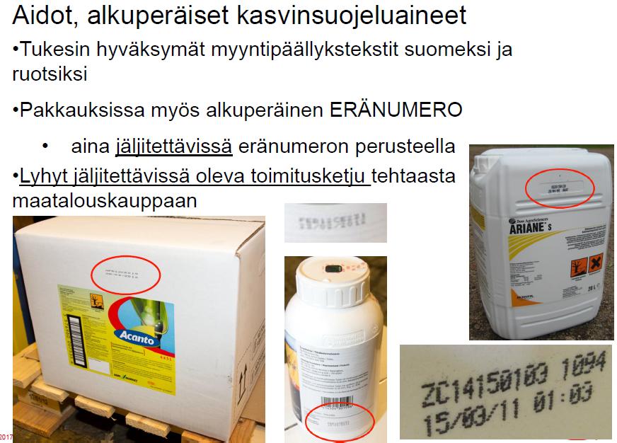 Miten tunnistaa väärennös? 43 Entä jos tuote epäilyttää?