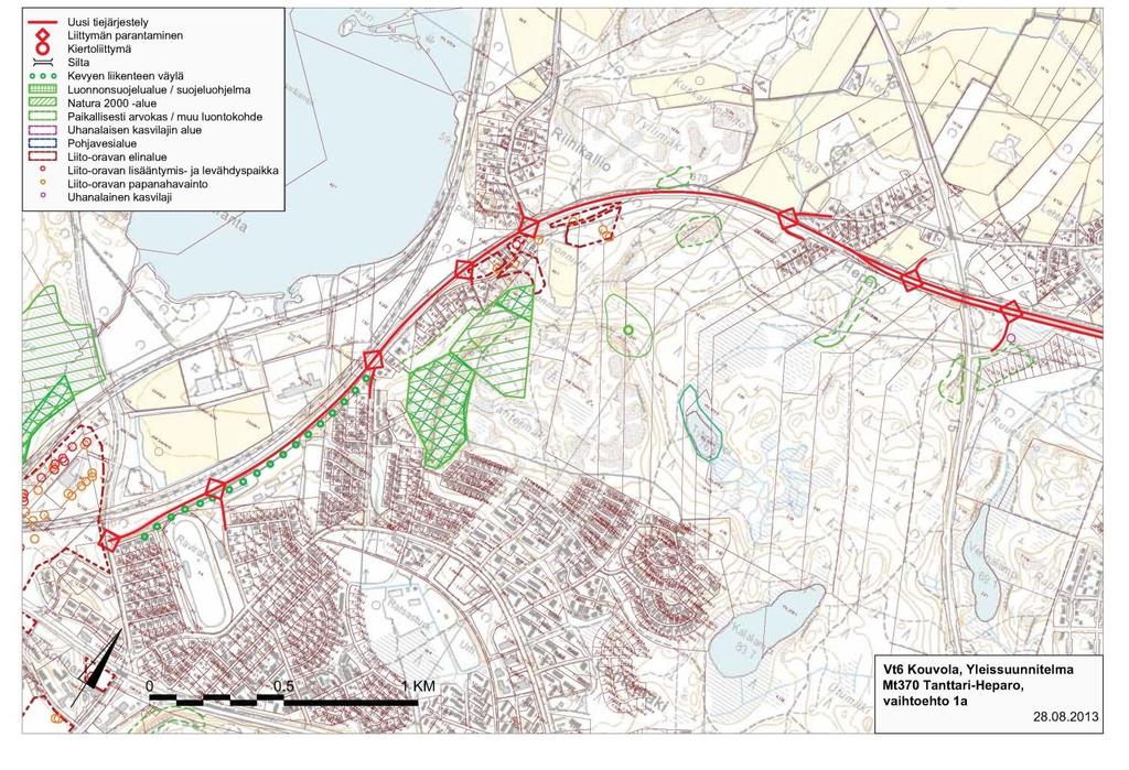 Mt 370 Tanttari Heparo (Mikkelintie) Kaakkois-Suomen elinkeino-, liikenne- ja ympäristökeskus Maantien 370 kehittäminen maankäytön ehdoilla kaksikaistainen tie tasoliittymin nopeusrajoitus