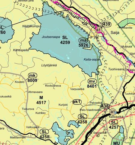 taan. Nämä alueet on osoitettu kuvassa 6-8. Majava-aavan hankealue sijaitsee lupaavalla mineraalivarantoalueella. Kuvassa 6-9 on osoitettu poronhoitolain 2.