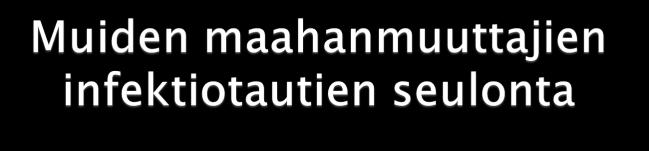 taustalla usein traumaattisia kokemuksia Ei ole omaa