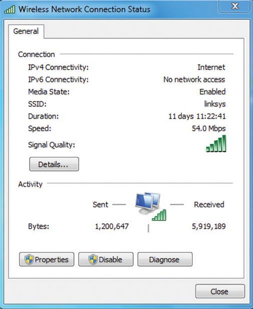 Klikkaa details -> tarkista IPv4 Address neliosainen numerosarja ja kirjaa se ylös 3.