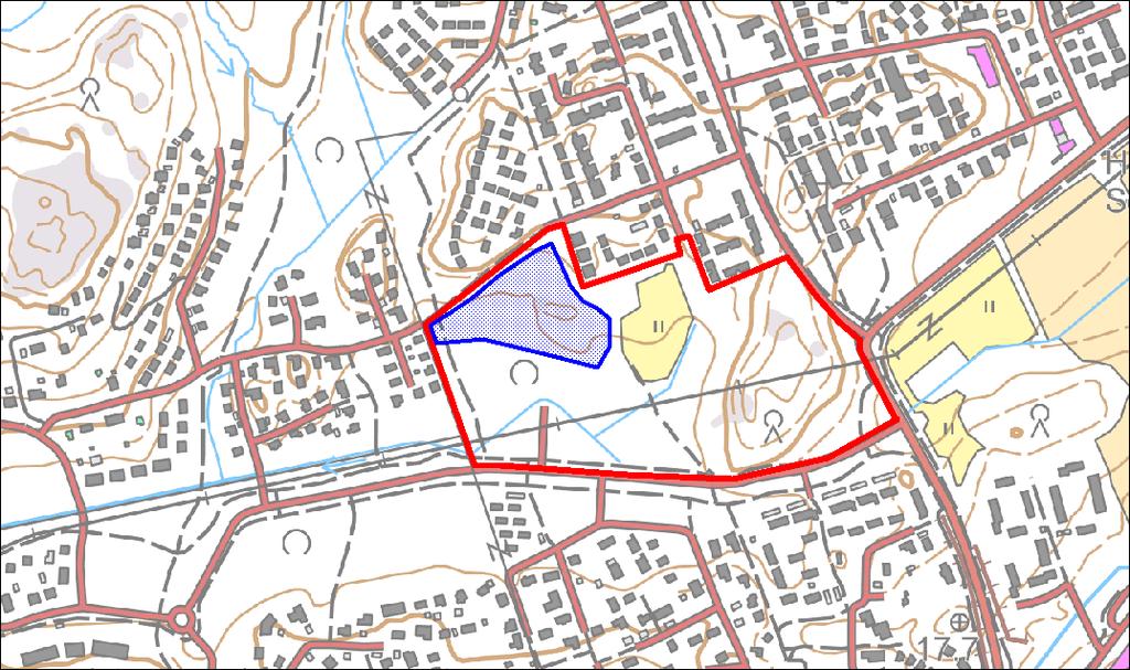 Kuva 10. Selvitysalueella ja sen lähiympäristössä havaitut lepakot. Kukin piste kuvaa yhtä tai useampaa paikalla havaittua lepakkoa.