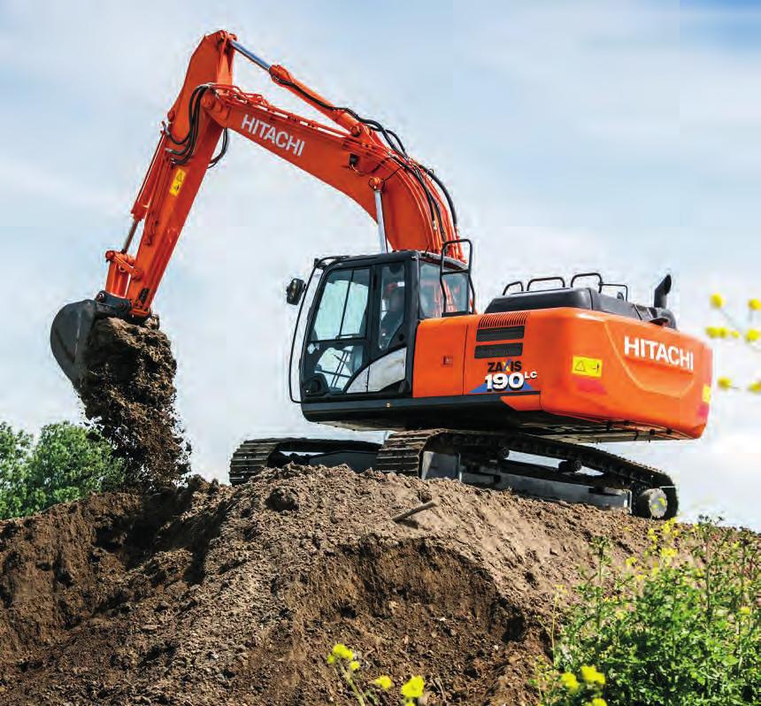 ZAXIS-6-sarja HYDRAULINEN KAIVUKONE Mallikoodi : ZX190LC 6 / ZX190LCN 6 Moottoriteho
