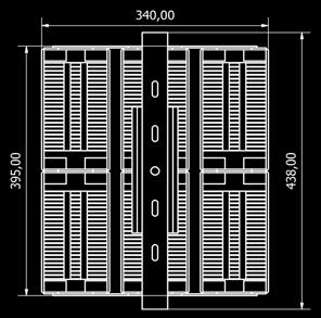 VÄRINTOISTOINDEKSI 80 438mm x 340mm x