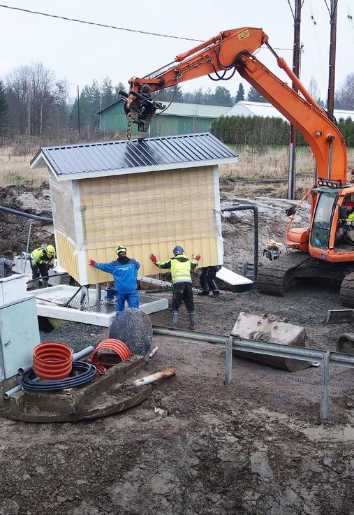 huolto SANEERAAMALLA KÄYTTÖVARMUUTTA Grundfosin pumppaamotarkastuksessa kartoitetaan pumppaamon saneeraustarve.