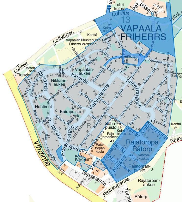 Asemakaava Asemakaava on voimassa, kunnes muutetaan. Vapaalassa vanhimmat voimassa olevat muutokset 1970-luvulta, pääosa kaavasta 1980-luvulta.