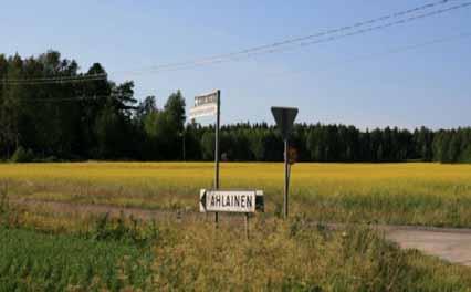 VAIKUTUKSET MAISEMAAN JA KULTTUURIYMPÄRISTÖÖN Kuva 10-20. Tähän Kellahdentien risteykseen tuulivoimalat eivät näy tehtyjen mallinnusten perusteella.