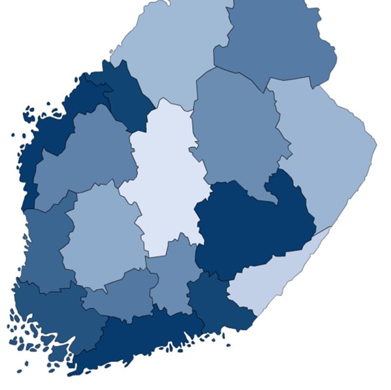 eur/as Tulojen ja menojen muutoksen erotus maakunnittain 1000 e 2016 2030 Muutos Uusim aa 10 000-1 020 000-1 030 000 Varsinais-Suomi 0-220 000-220 000 Satakunta 0-90 000-90 000 Kanta-Häme 0-70 000-70