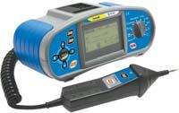 ASENNUSTESTERI METREL EUROTEST XE MI3102-FIN Testit: eristysvastus 100, 250, 500 ja 1000 V; jatkuvuus max 200 ma/1999 O; silmukkavastus ja oikosulkuvirta; vikavirtasuojat: aika ja virta;