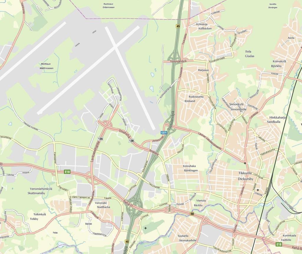 Toimisto- ja liikekeskus Dixi Sijainti Tikkurilan asemalta on matkaa Helsingin päärautatieasemalle noin 16 kilometriä (junalla n.
