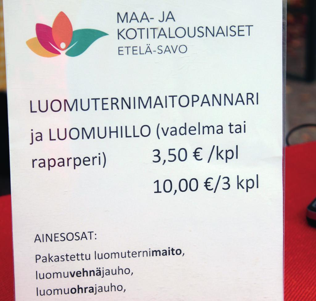 Kuva: Taina Harmoinen Luomuruoka tai -leivonnainen Luomuruokana tai -leivonnaisena voi esitellä tuotteen, jonka kaikki maatalousperäiset raaka-aineet ovat luonnonmukaisesti tuotettuja.