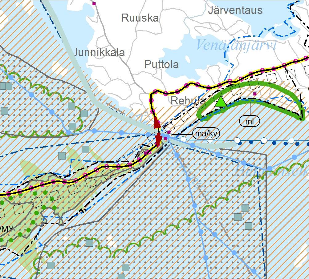 Liikennejärjestelmä Taipalsaari, Kyläniemen lossi Tieliikenteen yhteystarve