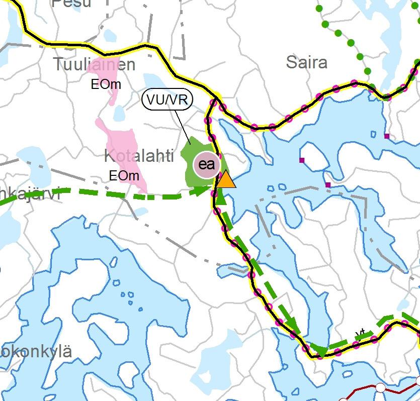 Erityisalueet Lemi, Kotalahden ampumarata ea, Ampumarata