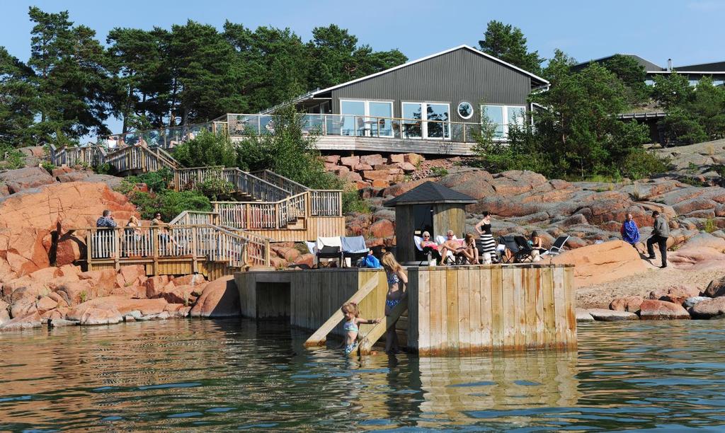 HAVSVIDDEN, GETA HavsVidden sulautuu täysin Ahvenanmaan karuun luontoon. Kuva: HavsVidden Aivan Ahvenanmaan pohjoiskärjessä sijaitseva HavsVidden on tyrmäävän hieno paikka.