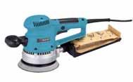 4000-12000 min-1 123 mm 125 mm 2,8 mm 2,0 m 4 m/s² 1,3 kg 153 x 123 x 153 mm EAN: 0088381097703 Epäkeskohiomakone BO5041 125 mm LpA: 81 db(a) Erinomainen työskentelyote 360º kääntyvällä apukahvalla.